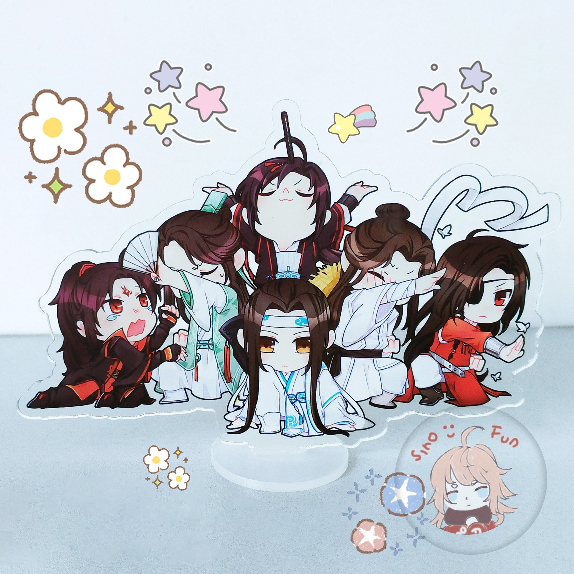 MXTX Trilogy Family Photo Acrylic Standee, Heaven Official's