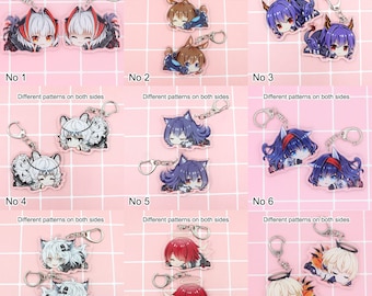 Arknights Charm Buy 2 Get 1 Free, Arknights Keychain, Mostima, W, Lappland, Platinum, Liskarm, Silverash, Skadi, Ptilopsis, Nightingale