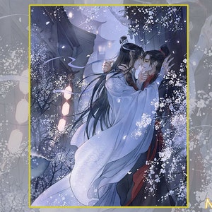 TGCF & MDZS Shikishi Boards, TGCF Shikishi, Xie Lian, Hua Cheng, Mo Dao Zu Shi, Lan Wangji, Wei Wuxian, Art Prints