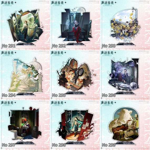 Reverse: 1999 Acrylic Stand Buy 2 Get 1 Free, J, Kakania