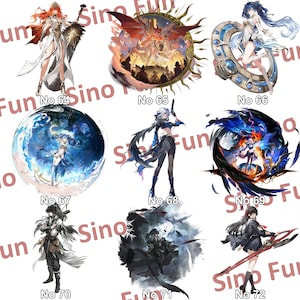 Wuthering Waves Acrylic Standee Buy 2 Get 1 Free, Iuno, Augusta, Phrolova, Cartethyia, Zani, Cantarella, Brant, Carlotta, Camellya