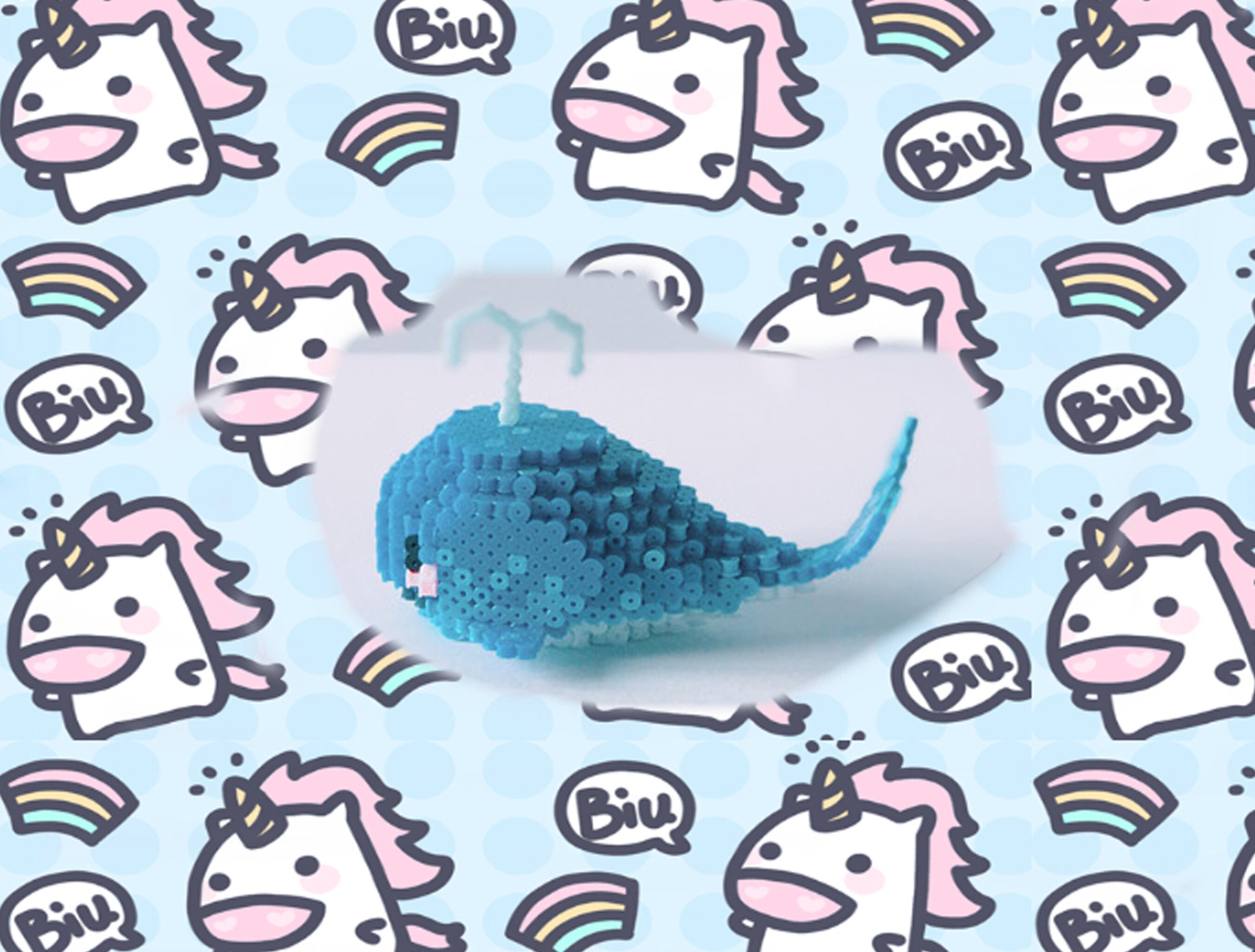 Instant Download 3D Movable Whale Perler Bead Pattern Etsy