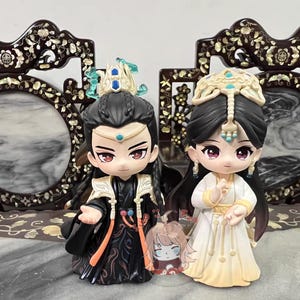 Figurine officielle jusqu'à la fin de la lune, Tantai Jin, Li Susu, Bai Lu, Luo Yunxi, Chang Yue Jin Ming