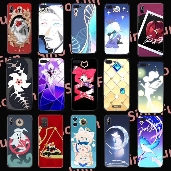 Honkai Star Rail Personalized Cell Phone Case Silicone/Matte/Glossy iPhone, Samsung, Xiaomi, Oneplus, Dr. Ratio, Ruan Mei, Argenti, Sparkle