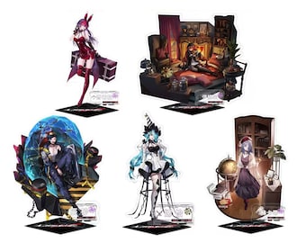 Path To Nowhere Acrylic Stand, Path To Nowhere Figure Standee, Ariel, Baiyi, Chameleon, Hella, Langley, Eirene, Summer, Serpent, Wendy