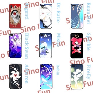 Honkai Star Rail Personalized Cell Phone Case Silicone/Matte/Glossy iPhone, Samsung, Xiaomi, Oneplus, Boothill, Ruan Mei, Argenti, Sparkle zdjęcie 4