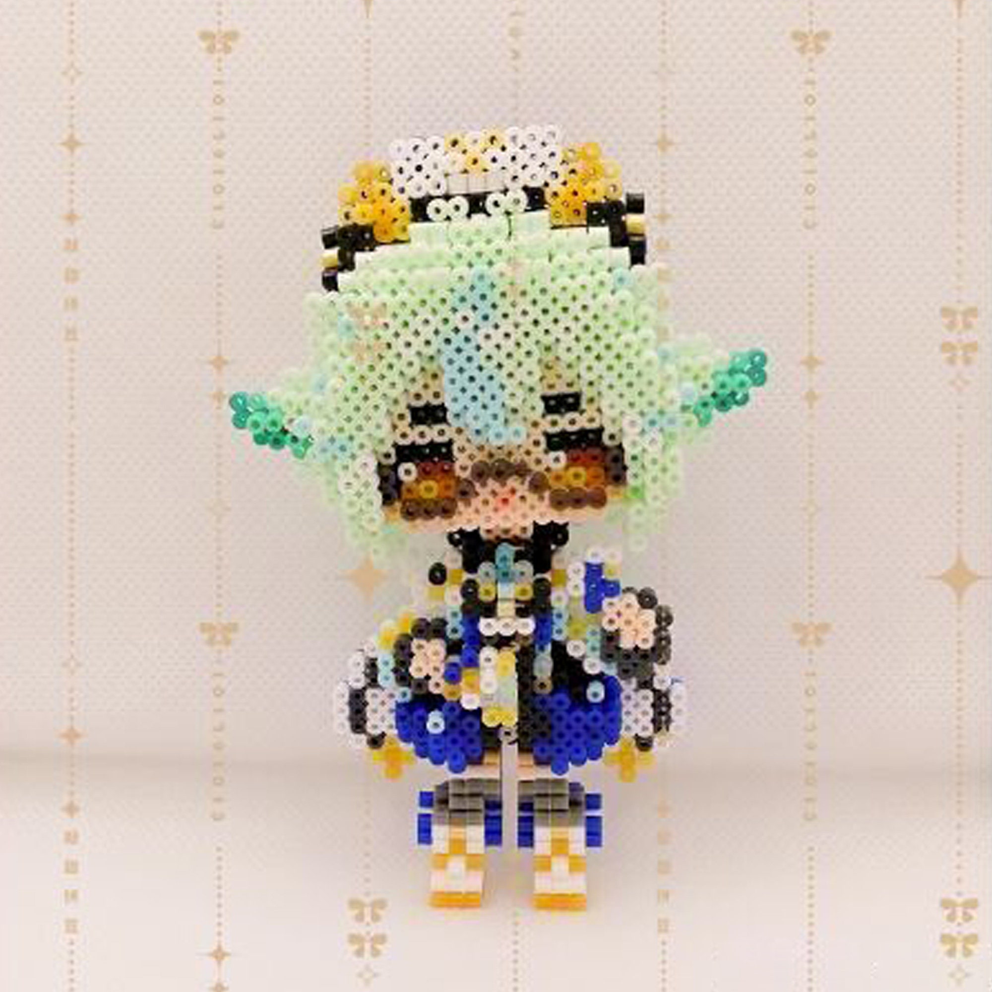 Instant Download Genshin Impact 3D Perler Bead Pattern Etsy