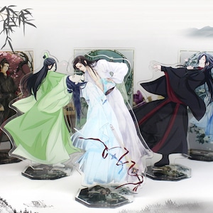 SVSSS Supporto in acrilico Acquista 2 ricevi 1 gratis, Sistema di salvataggio automatico Scum Villain, Sistema Scumbag, Shen Qingqiu, Luo Binghe, MXTX, 人渣反派自救系统, 穿书自救指南