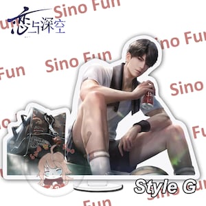 Love and Deepspace Acrylic Standee, Caleb, Zayne, Rafayel, Sylus, 恋と深空, 恋与深空, セイヤ, レイ, ホムラ, 러브앤딥스페이스, 기욱, 심성훈, 이서언