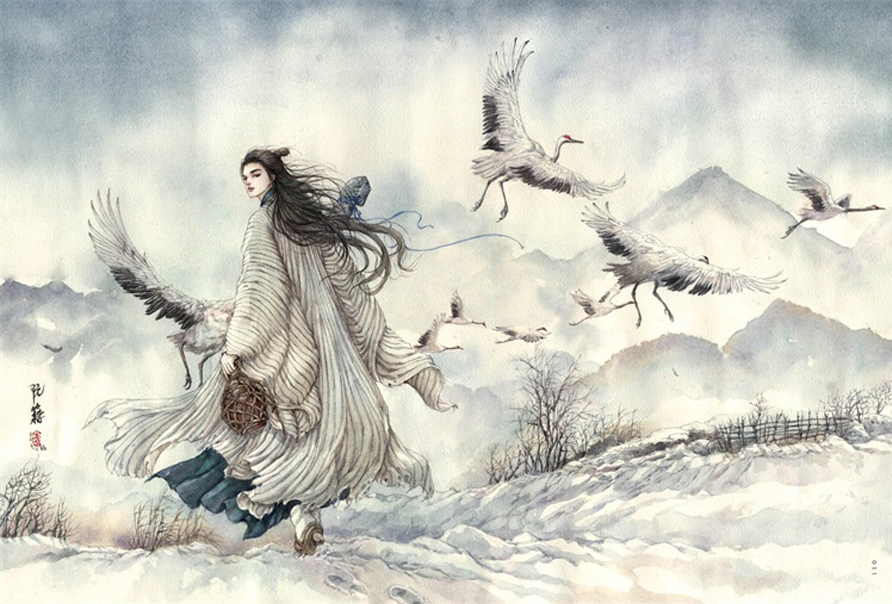 River Of Forgetfulness By Li Kun Wang Chuan Etsy