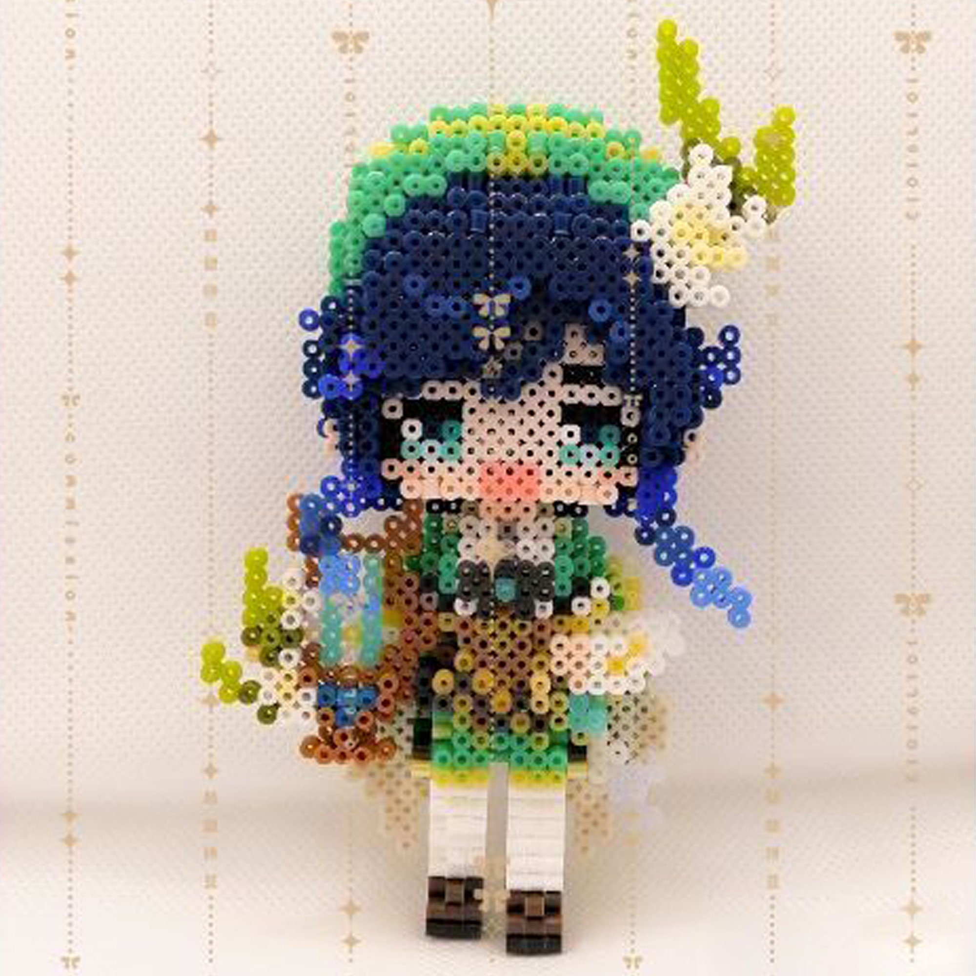 Instant Download Genshin Impact 3D Perler Bead Pattern Etsy