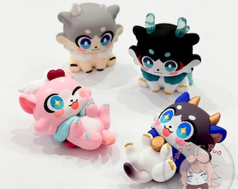 公式 Honkai スターレール キメラ ミニチュア、ファイノン、サイファー