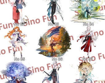 Wuthering Waves Acrylic Standee Buy 2 Get 1 Free, Iuno, Augusta, Phrolova, Cartethyia, Zani, Cantarella, Brant, Carlotta, Camellya