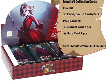Games Identity V Authorized 240pcs Mystery Cards Collection Mixed Card Lots Gift 