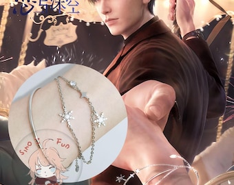 Love and Deepspace Zayne Armband, Versilbert, Versilbert, Versilbert, Versilbert, Versilbert, Versilbert, Versilbert, Versilbert, Versilbert