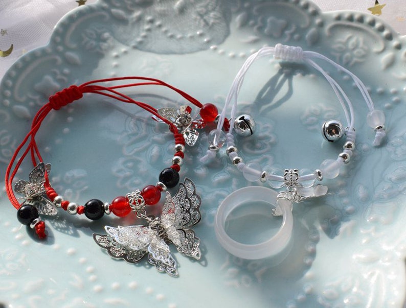 TGCF Chain Bracelet, Xie Lian, Hua Cheng, Tian Guan Ci Fu Bangle Bracelet, Heaven Official's Blessing Bracelet 