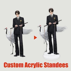 Stands de acrílico personalizados, personalización de stands de figuras de acrílico, stands de acrílico transparente personalizados