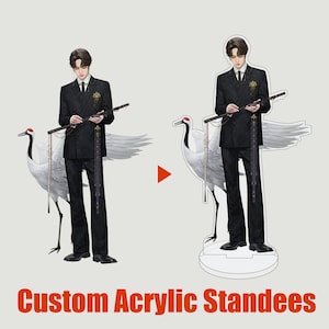 Custom Acrylic Standees, Acrylic Figure Standee Customization, Custom Clear Acrylic Standees