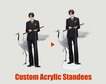 Custom Acrylic Standees, Acrylic Figure Standee Customization, Custom Clear Acrylic Standees