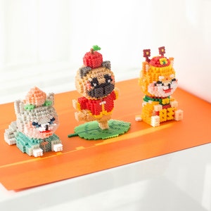 Instant Download 3D Corgi Husky Pug Perler Bead Pattern