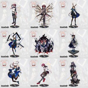2 Clear Square Acrylic Figure Stands For 1/6 Scale Action Figures - US Made