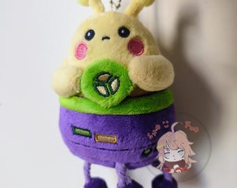 Love and Deepspace Galaxy Kid, Sylus Grumpy Crow Keychain, Zayne