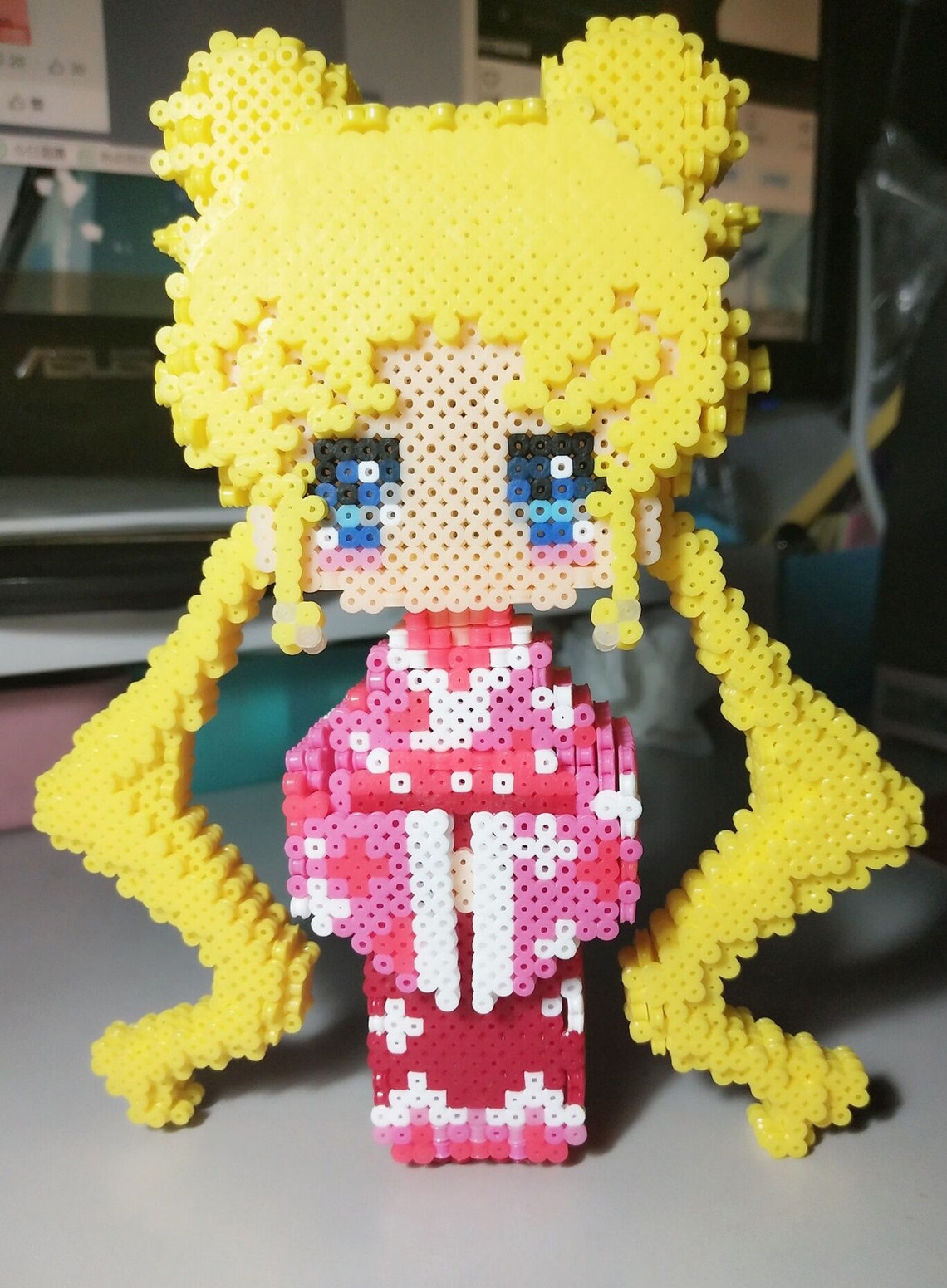 Instant Download 3D Sailor Moon Perler Bead Pattern Etsy