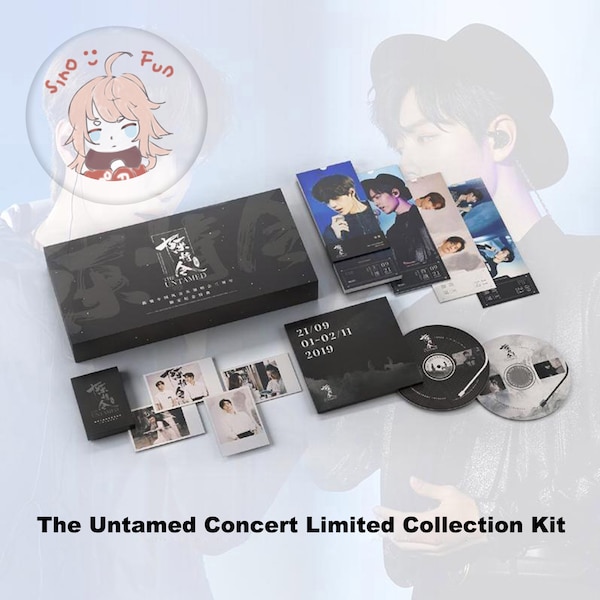 Official The Untamed Concert Collection Kit Comes With Xiao Zhan Wang Yibo Autograph Photo