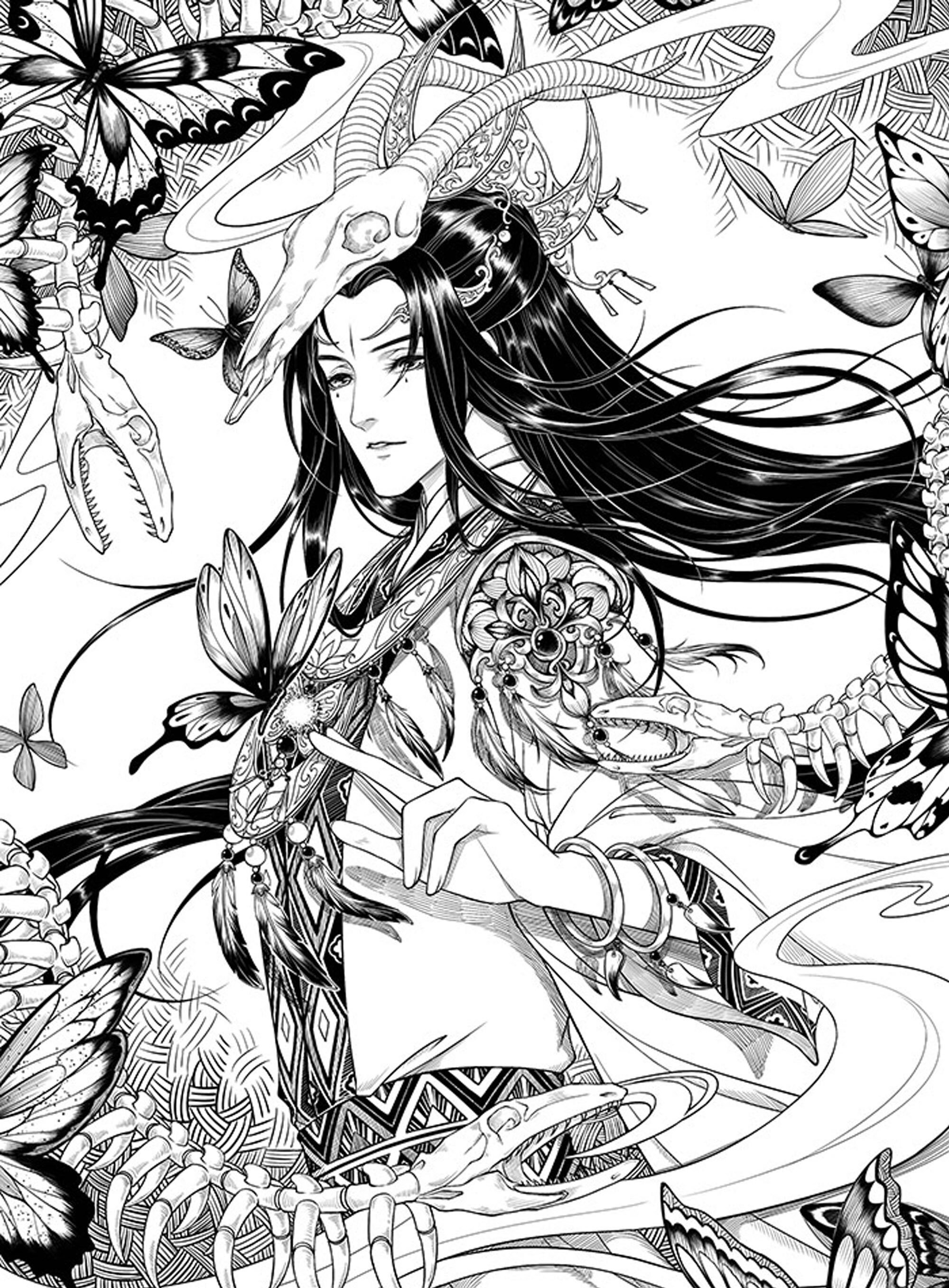 Jun Jian By Da Da Cat、中国古代スタイルのハンサムな男性