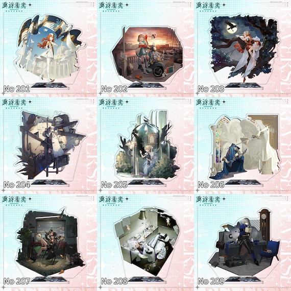 Reverse: 1999 Acrylic Stand Buy 2 Get 1 Free, A Knight, An-an Lee