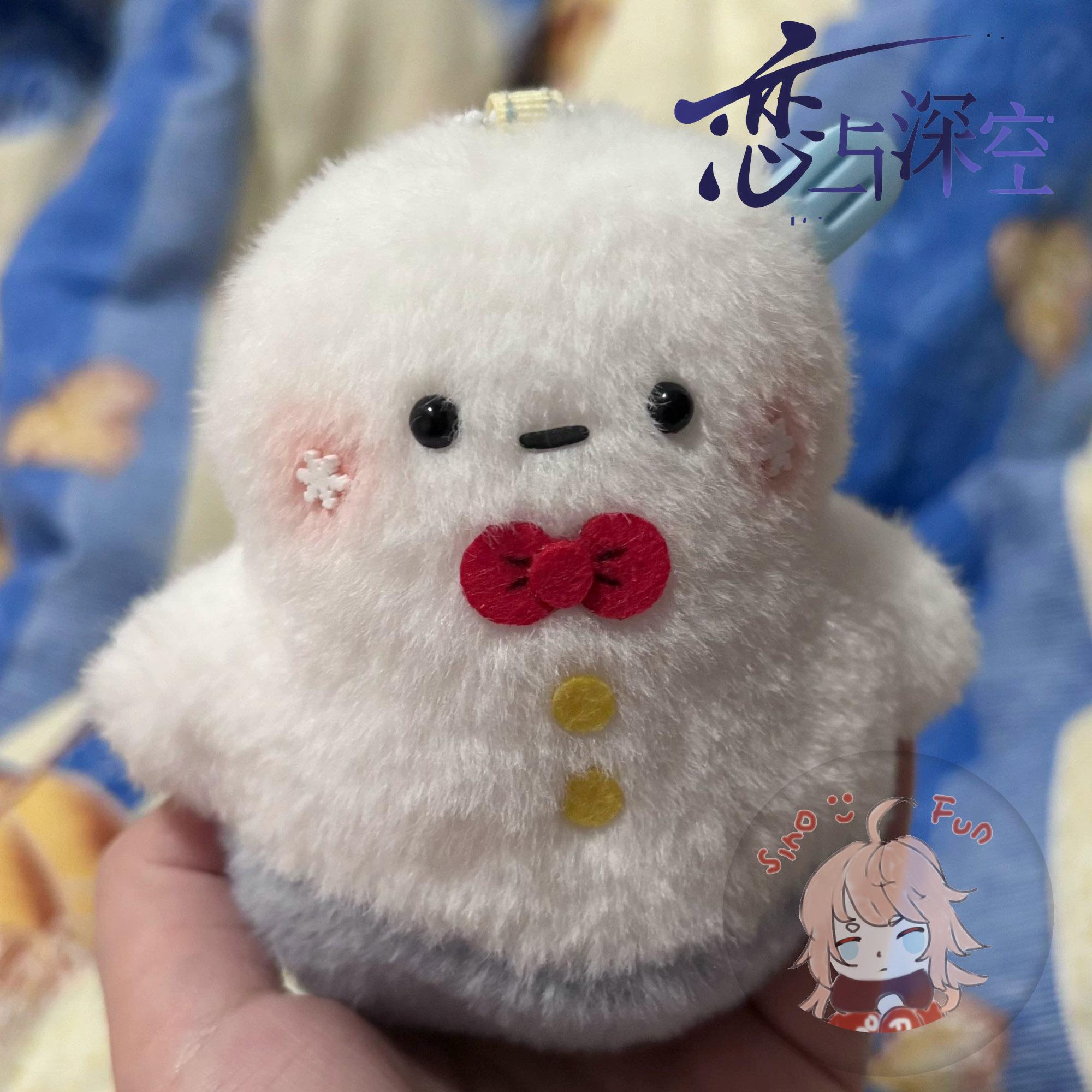 Love and Deepspace Galaxy Kid, Sylus Grumpy Crow Keychain, Zayne