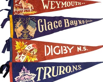 Nova Scotia Pennants - 20in plus, Halifax, Amherst, Bridgetown