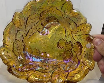 Faschingsglas - Gold - Bonbonschale