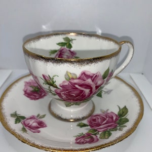 Royal Standard Tea Cup & Saucer - Orleans Rose