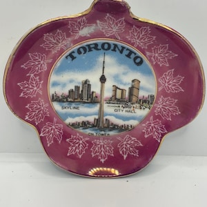 Toronto Sights Small Souvenir Plate