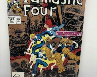 Fantastische Vier Comic-Buch #347, Dezember 1990