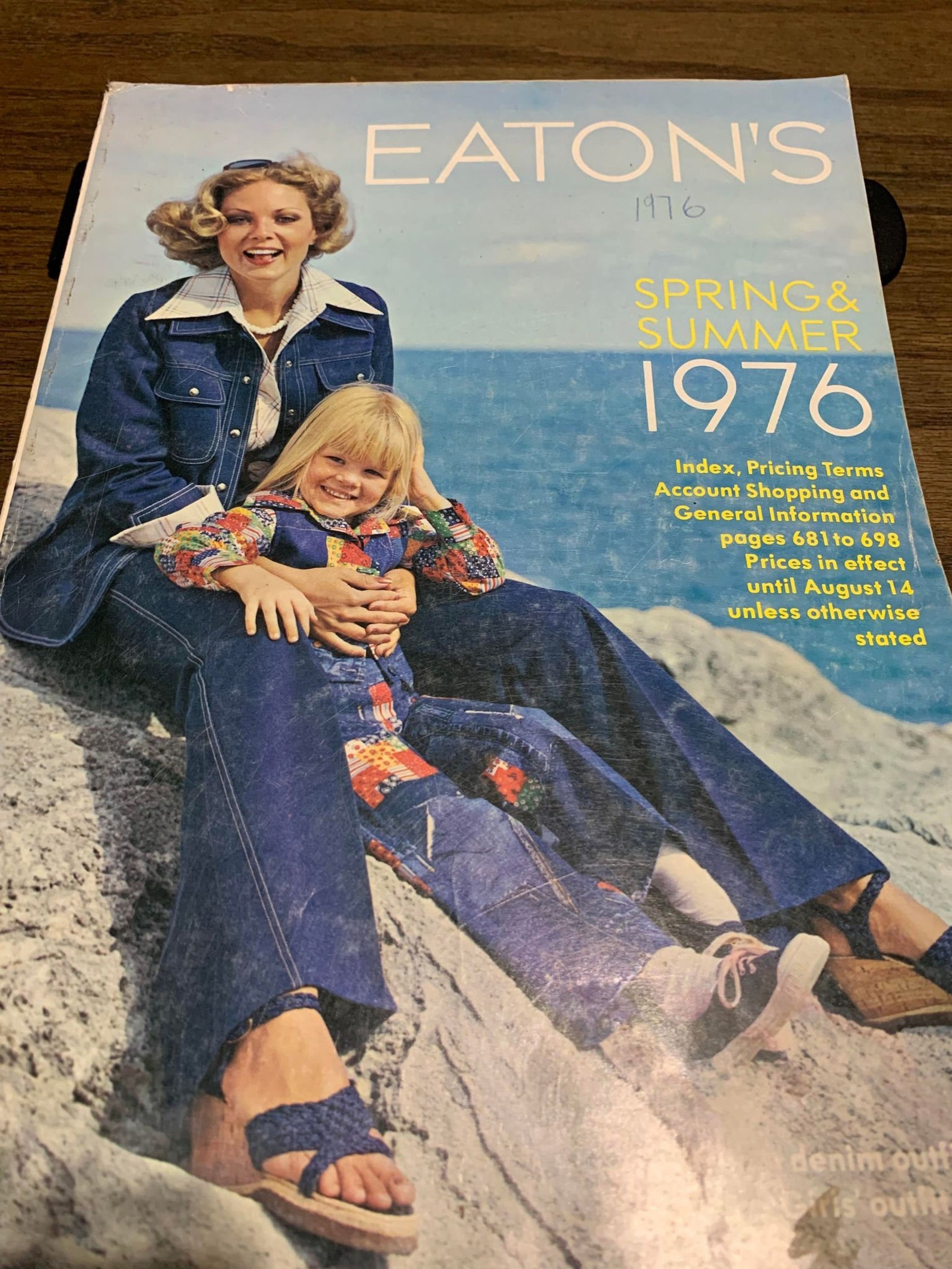 Eatons 1976 Spring Summer Catalog Etsy