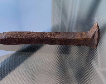 Three Railway Spikes