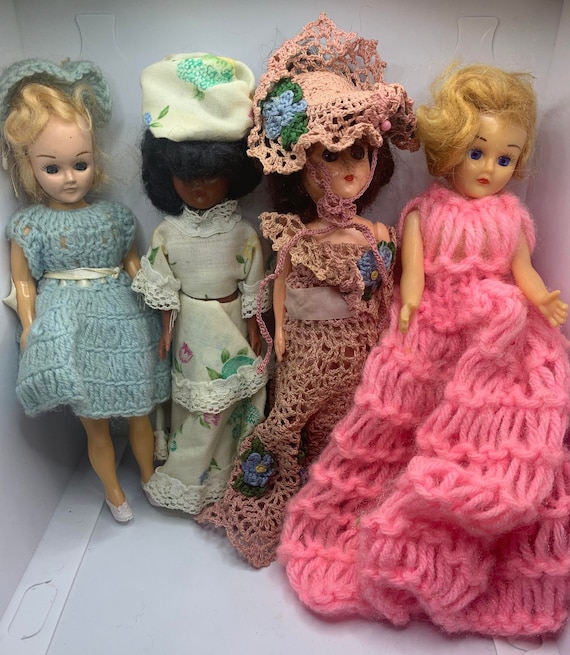 Vintage Retro Dolls 1960s - Handmade Clothes - Etsy