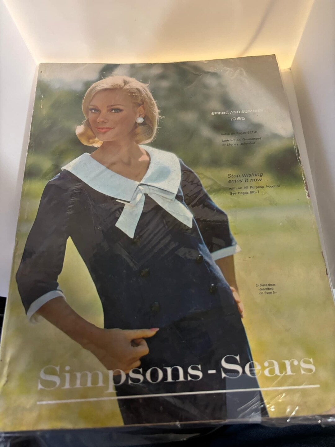 Simpsonssears 1965 Catalogue Spring and Summer Etsy