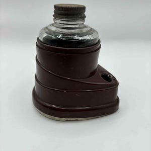 Vintage Inkwell with bottle