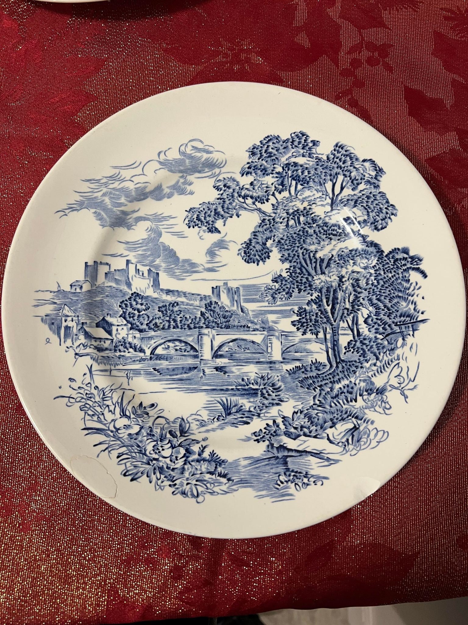 Vintage Enoch Wedgwood & Co. Countryside #547269 Pattern 10