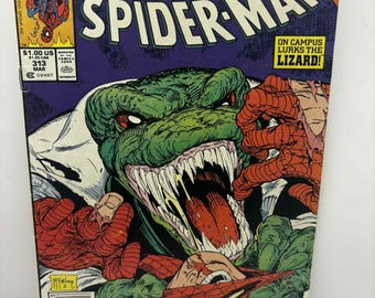 The Amazing Spider-Man #313 (March 1988) - Lizard Cover