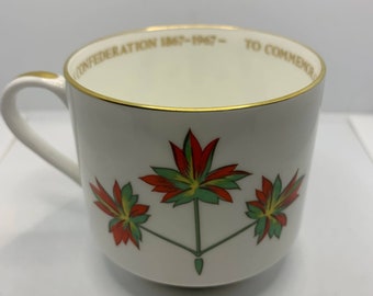 Canadian Centennial Tea Cup Aynsley 1967