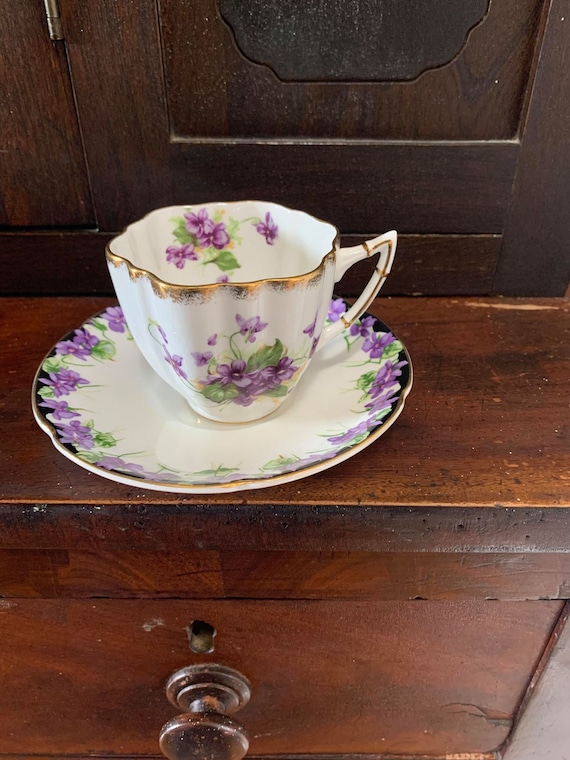 Victoria C&E bone china England Tea Set Etsy