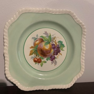 Plato Vintage Johnson Bros - Fruta inglesa antigua