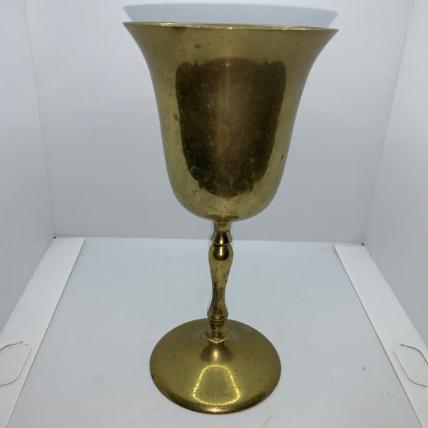 Brass Chalice Goblet Cup