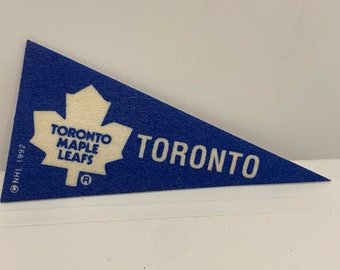 NHL Hockey 1990s Kellogg Mini Pennant Flags