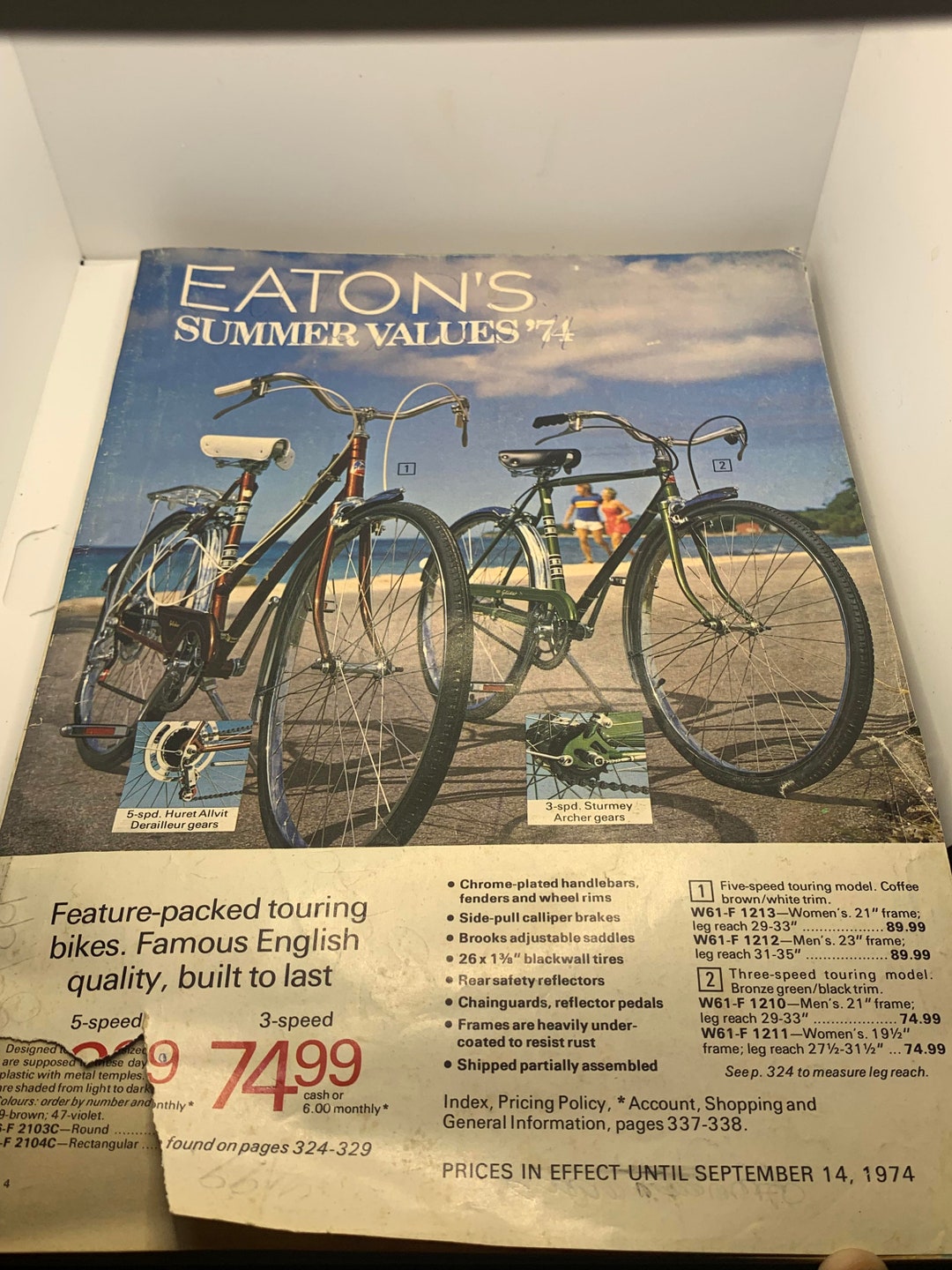 Eatons 1974 Summer Catalog Etsy