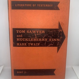 Tom Sawyer and Huck Finn - Mark Twain - Reprint 1965